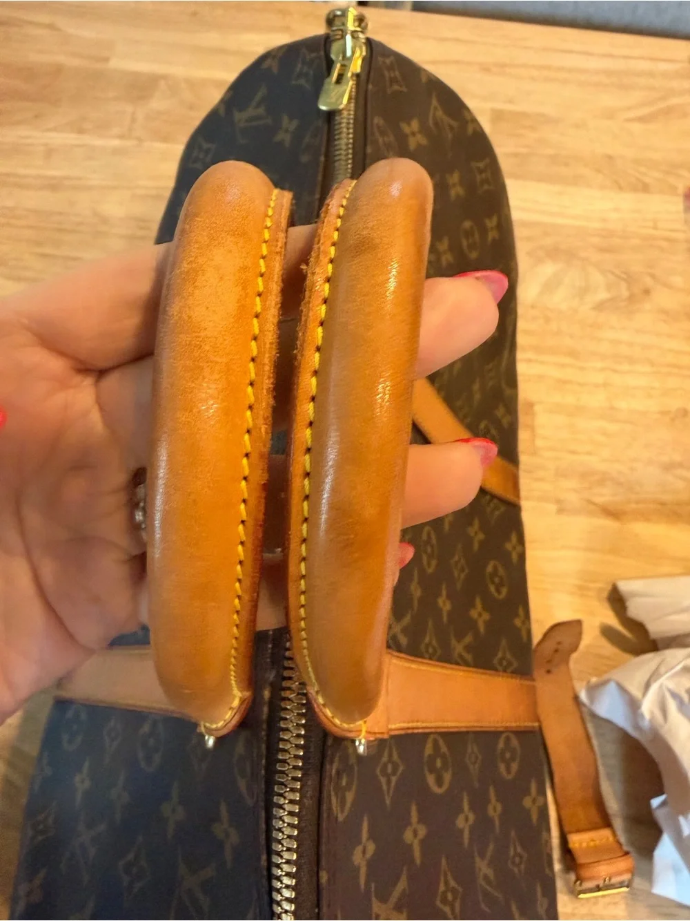 Louis Vuitton keepall 45. made in france FL0060.